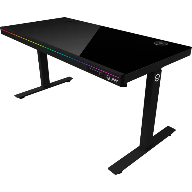 Стіл Lorgar DP80G Glass Black (LRG-DP80G)