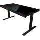 Стіл Lorgar DP80G Glass Black (LRG-DP80G)
