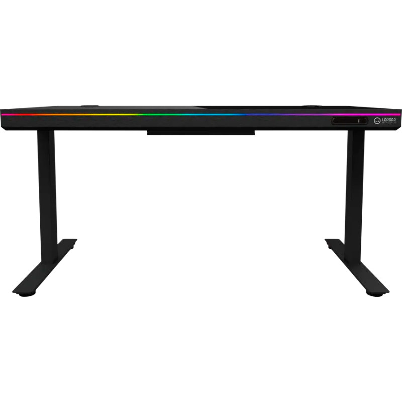 Стіл Lorgar DP80G Glass Black (LRG-DP80G)