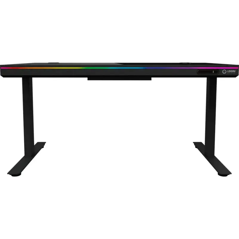 Стол Lorgar DP80G Glass Black (LRG-DP80G)