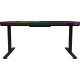 Стіл Lorgar DP80G Glass Black (LRG-DP80G)