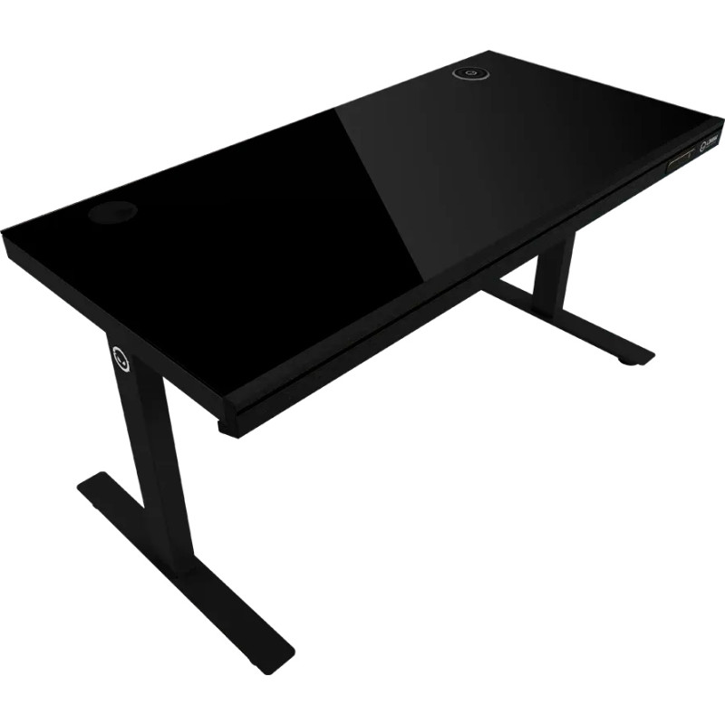 Стіл Lorgar DP80G Glass Black (LRG-DP80G)