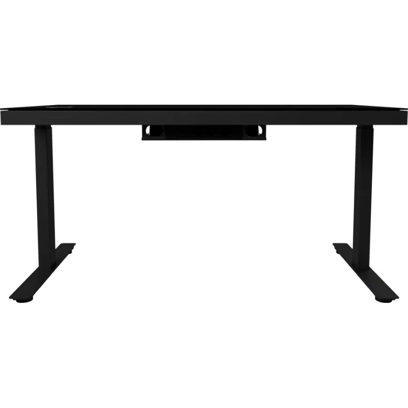 Стіл Lorgar DP80G Glass Black (LRG-DP80G)
