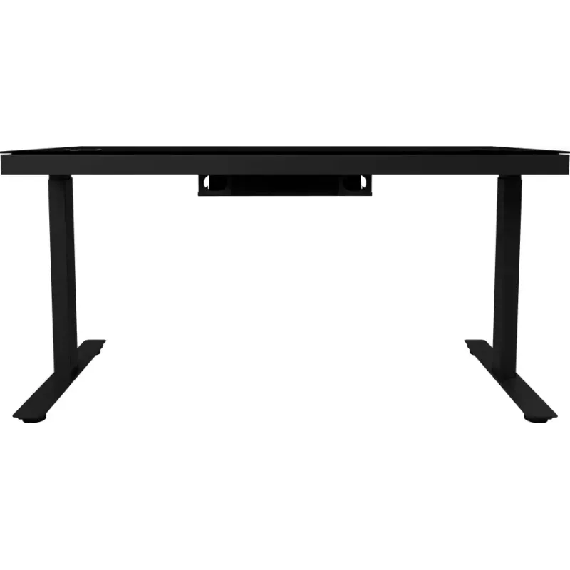 Стол Lorgar DP80G Glass Black (LRG-DP80G)