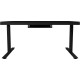 Стіл Lorgar DP80G Glass Black (LRG-DP80G)