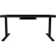 Стол Lorgar DP80G Glass Black (LRG-DP80G)
