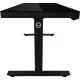 Стол Lorgar DP80G Glass Black (LRG-DP80G)