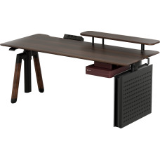 Стіл Sihoo D07 160х70 Walnut/Black (D07B-101/D07J-101-AB)