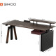 Стіл Sihoo D07 160х70 Walnut/Black (D07B-101/D07J-101-AB)
