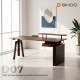Стіл Sihoo D07 160х70 Walnut/Black (D07B-101/D07J-101-AB)