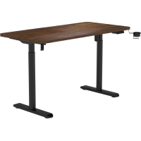 Стіл SIHOO D05 Walnut/Black (D05-104/D05-107)