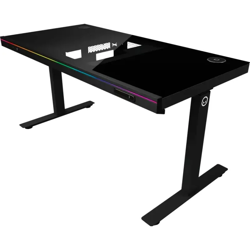 Стіл Lorgar DE90G Glass Black (LRG-DE90G)