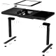 Стіл Lorgar DE90G Glass Black (LRG-DE90G)