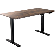 Стіл SIHOO D03 Walnut/Black (D03-104/D03-108)