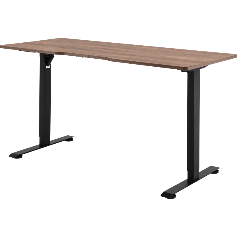 Стіл SIHOO D03 Walnut/Black (D03-104/D03-108)