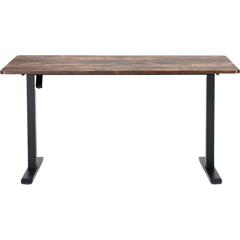 Стіл SIHOO D03 Walnut/Black (D03-104/D03-108)