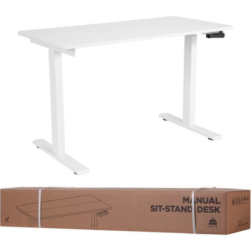 Стіл 2E CE120W White (2E-CE120W-MECHANIC)