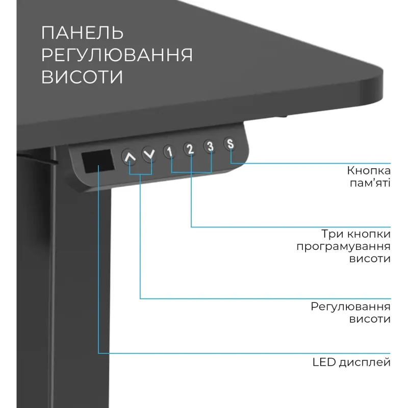 Стол Officepro ODE1260B