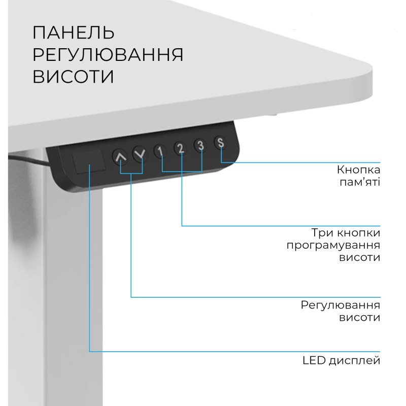Стол Officepro ODE1260W