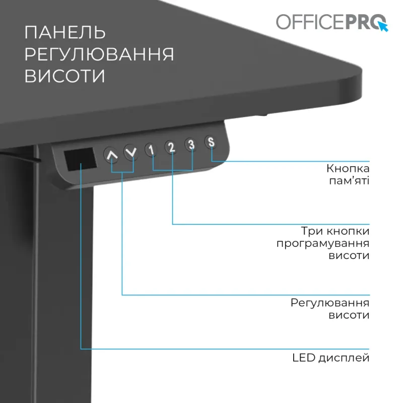 Стіл Officepro ODE1470B