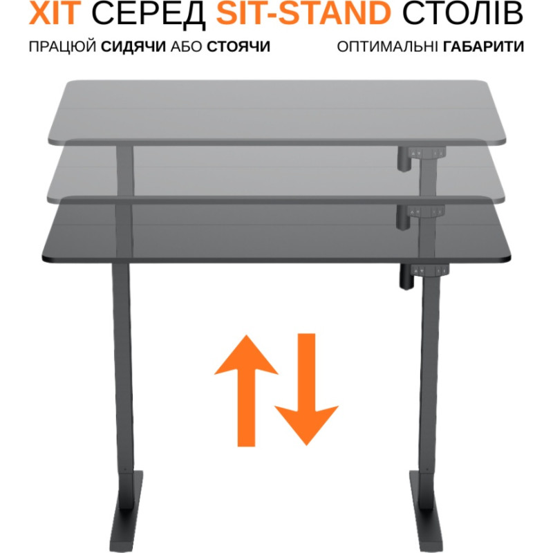 Стол iTech MT12BB Black