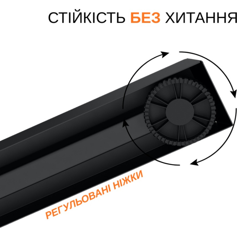 Стол iTech MT12BB Black