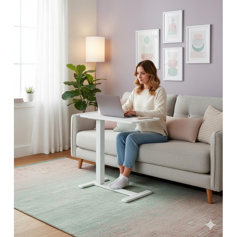 Стіл 2E CE710WW White (2E-CE710WW-MECHANIC)