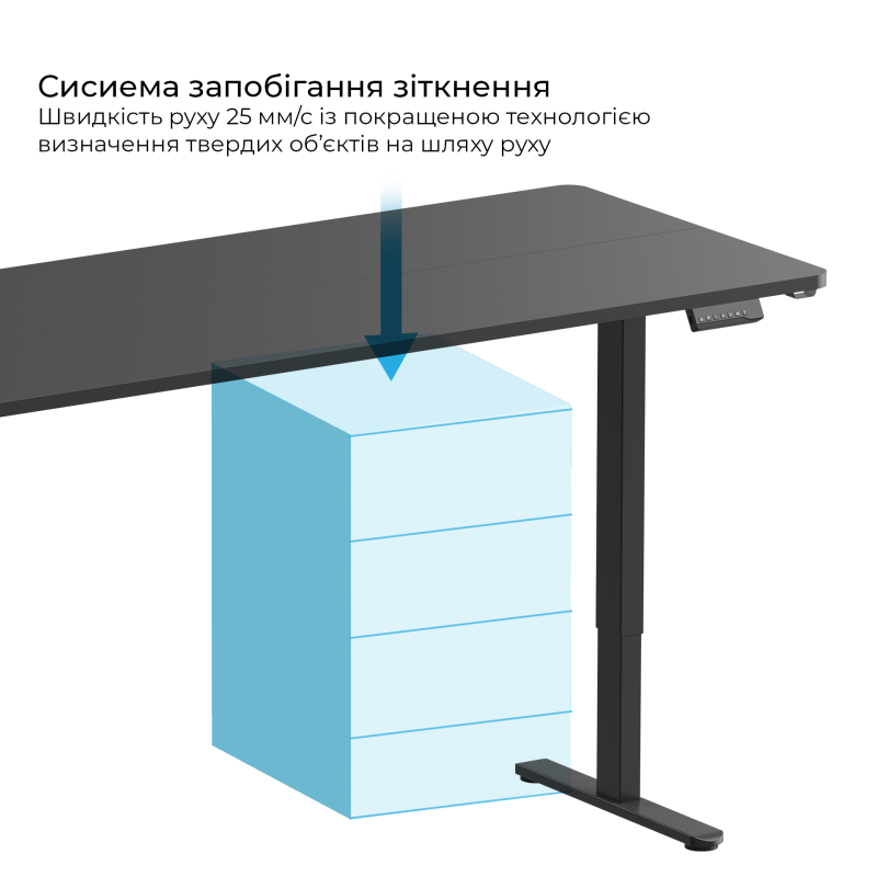 Стіл OfficePro ODE1880B