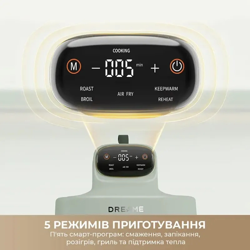 Мультипечь Dreame Tasti PT60 4.5L+2.5L Sage/Green (DREAME-PT60-SG)