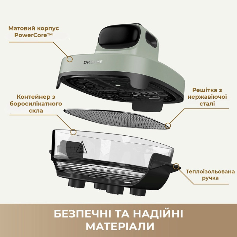 Мультипіч Dreame Tasti PT60 4.5L+2.5L Sage/Green (DREAME-PT60-SG)
