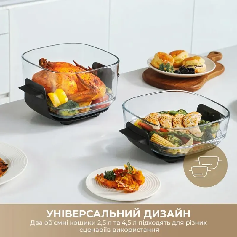 Мультипечь Dreame Tasti PT60 4.5L+2.5L Sage/Green (DREAME-PT60-SG)