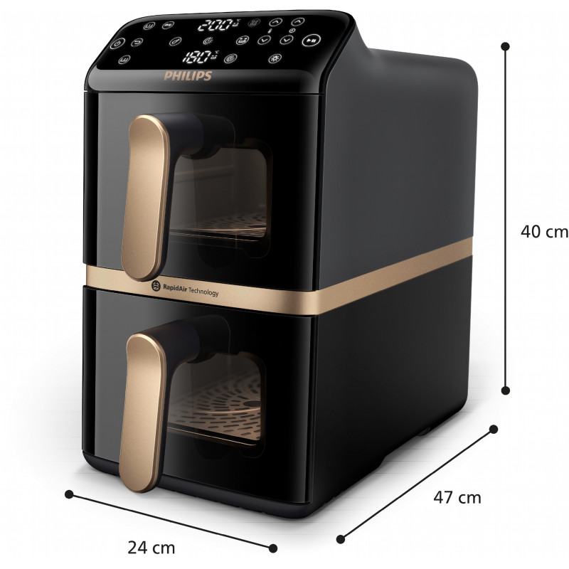 Мультипечь Philips Ovi Stacked Dual Basket NA462/70