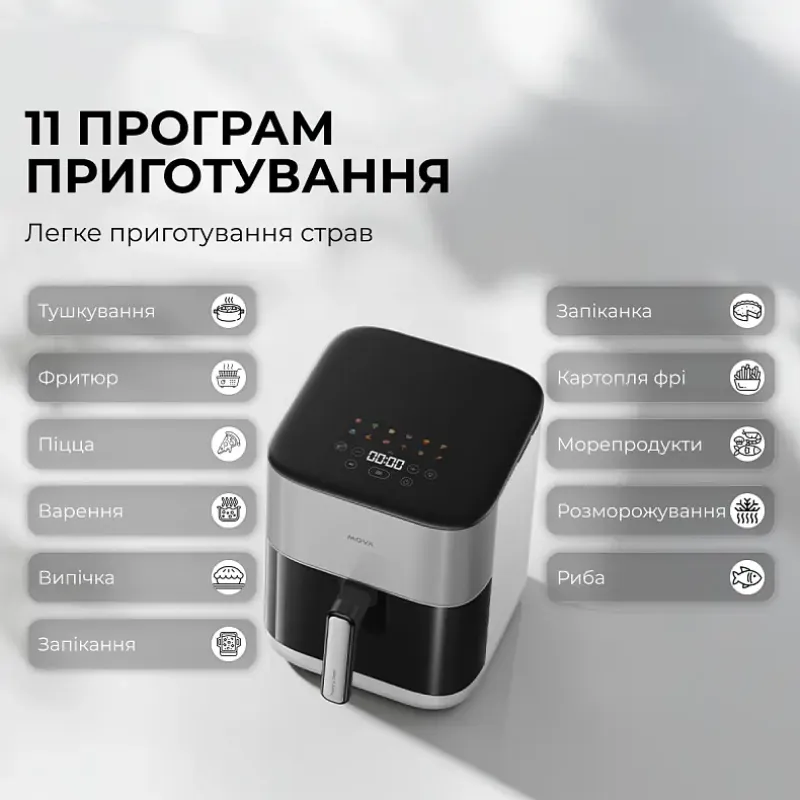 Мультипечь MOVA FD10s Pro White (VFF12A-WH-S)