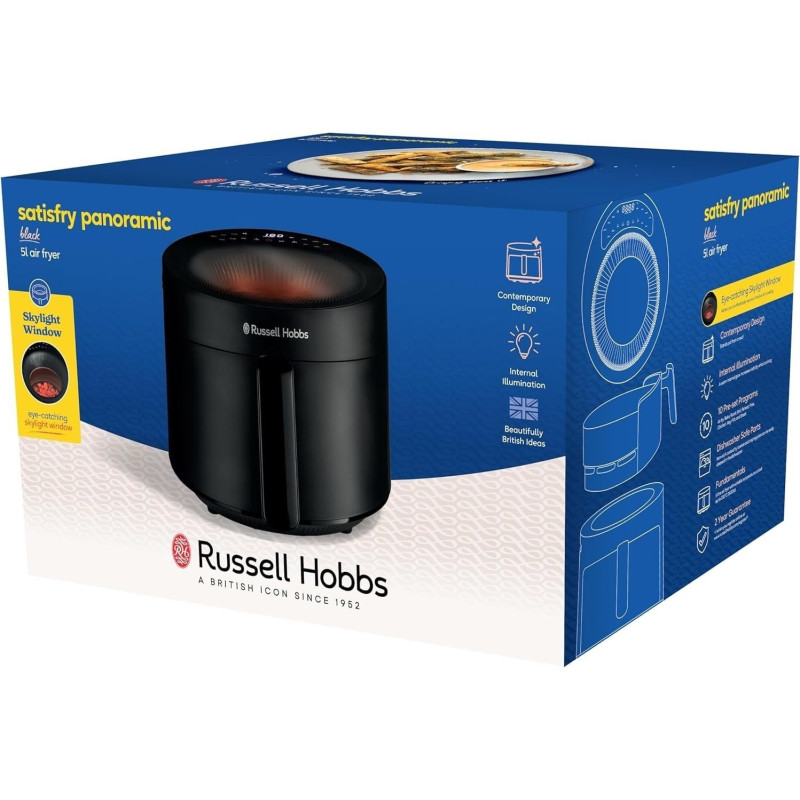 Мультипіч Russell Hobbs Satisfry Panoramic Black 27420-56