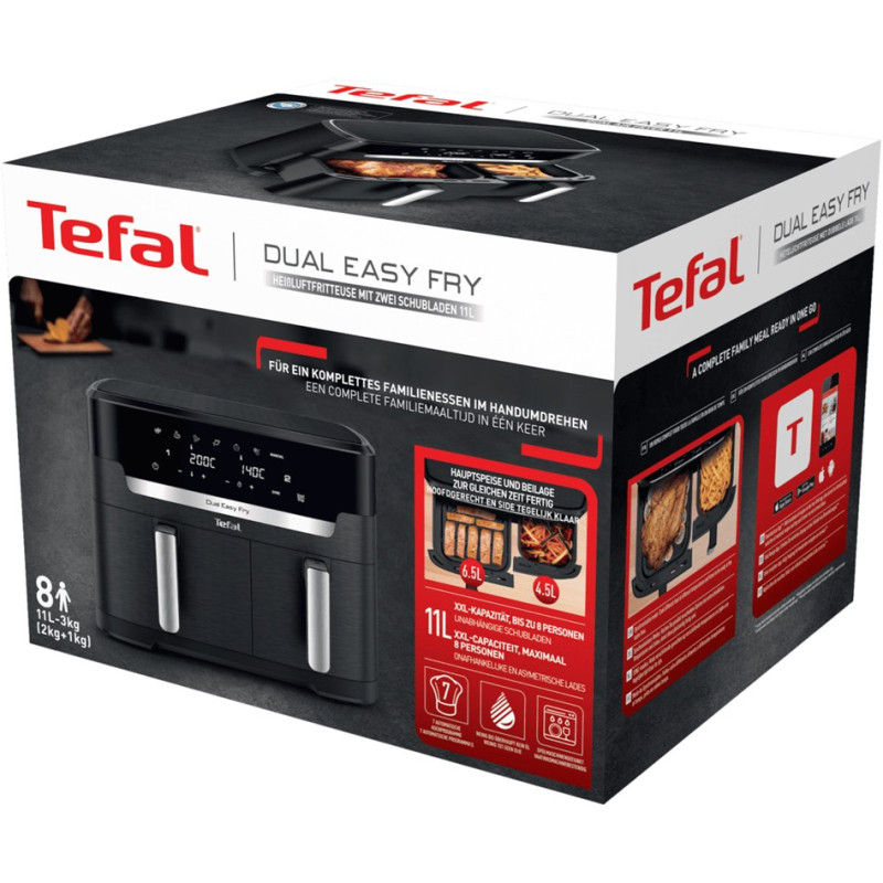 Мультипечь Tefal Dual Easy Fry XXL EY9428E0