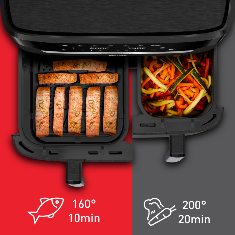 Мультипечь Tefal Dual Easy Fry XXL EY9428E0