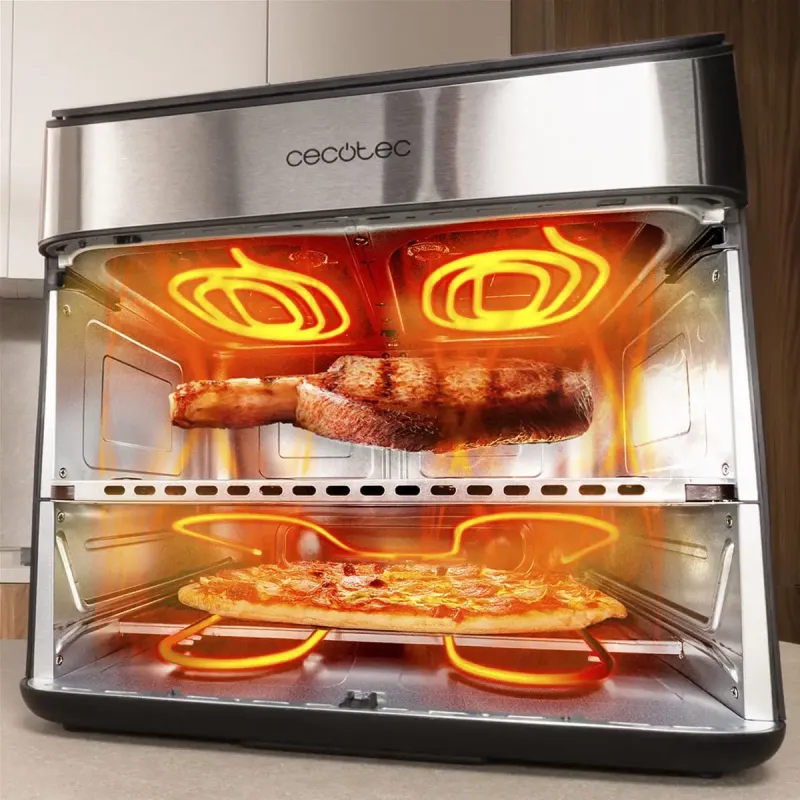 Мультипечь Cecotec Cecofry FoodCourt 18000 4Pizza+ (A90_EU01_120299)