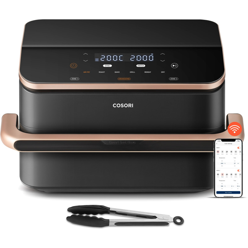 Мультипіч Cosori Dual Blaze Twinfry CAF-TF101S-AEUR (KAAPAFCSSEU0204Y)