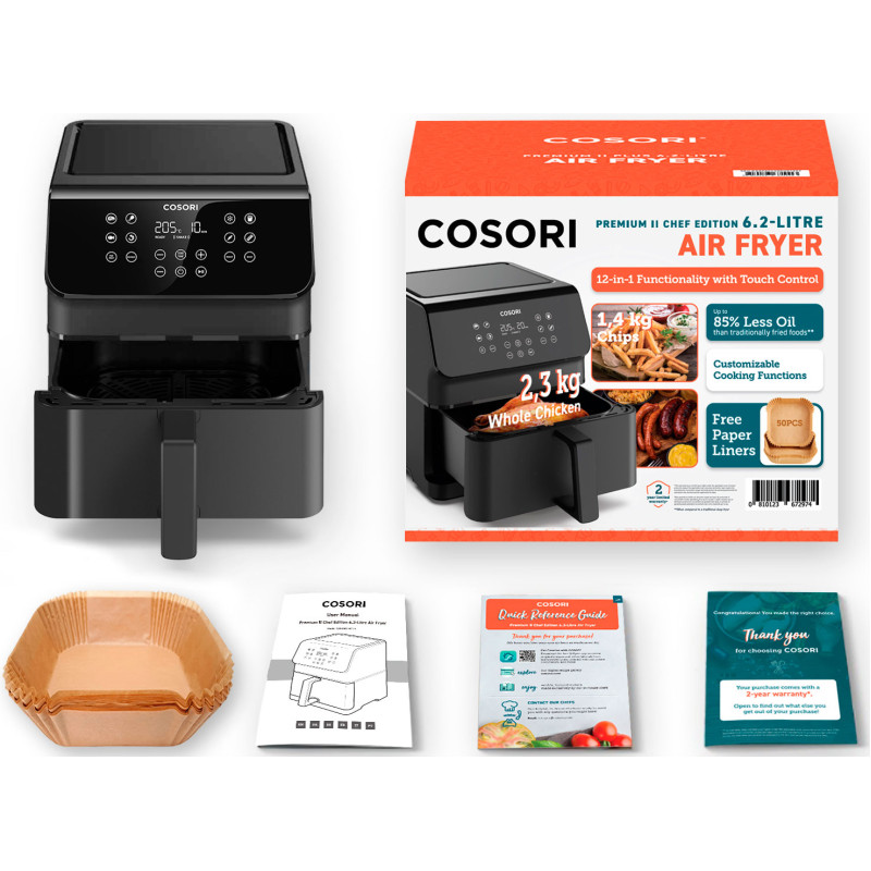 Мультипіч COSORI Premium II Chef Edition CAF-P651-KEUR (KAAPAFCSNEU0198Y)