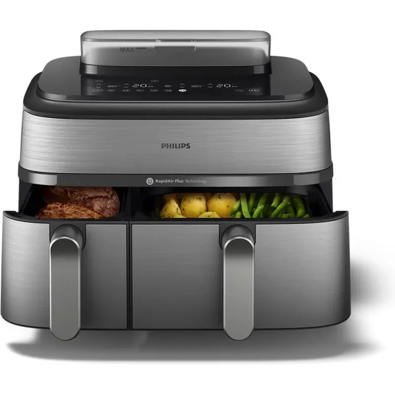 Мультипечь Philips Dual Basket Airfryer 5000 Series NA555/00