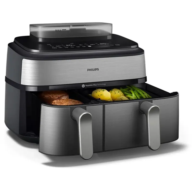 Мультипечь Philips Dual Basket Airfryer 5000 Series NA555/00