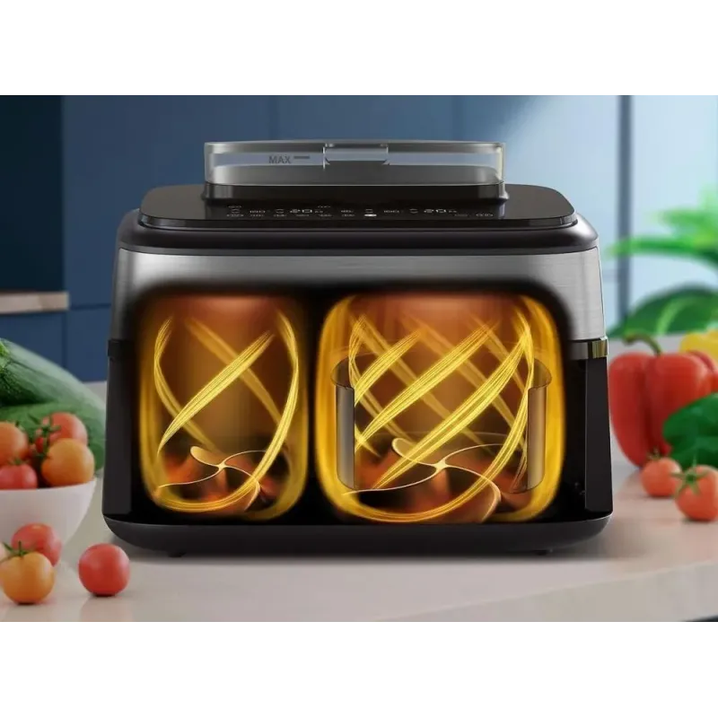 Мультипечь Philips Dual Basket Airfryer 5000 Series NA555/00