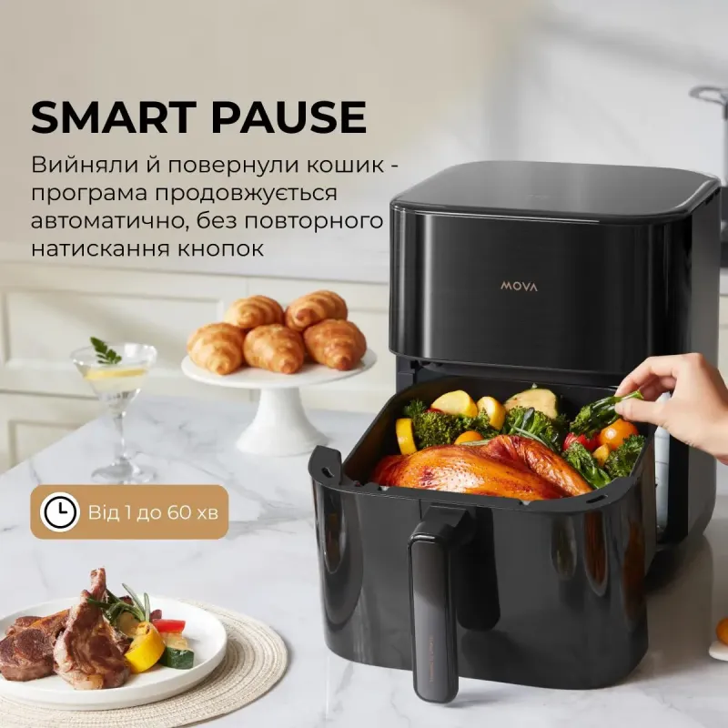 Мультипечь Mova AeroChef FD10s Pro Black (VFF12A-BL-S)