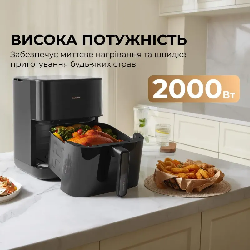 Мультипечь Mova AeroChef FD10s Pro Black (VFF12A-BL-S)