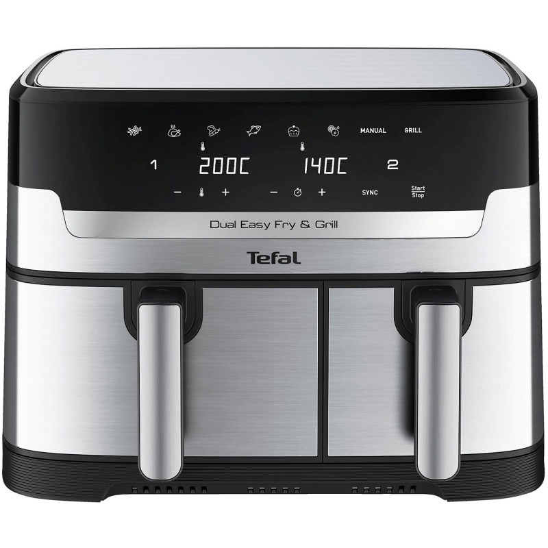 Мультипечь Tefal Dual Easy Fry & Grill Air Fryer EY905D10