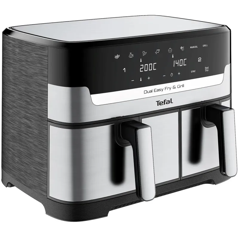 Мультипечь Tefal Dual Easy Fry & Grill Air Fryer EY905D10