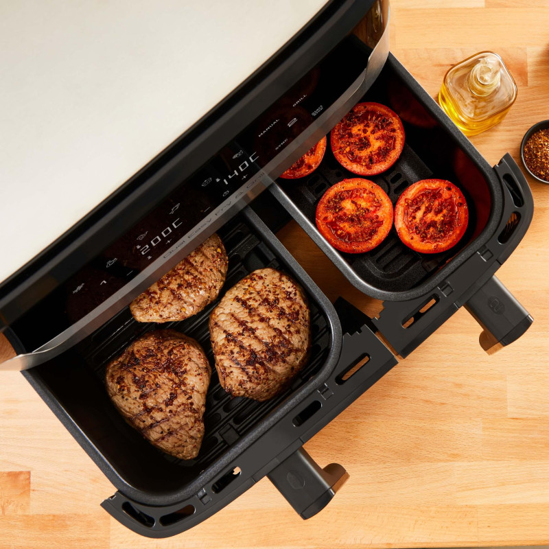 Мультипечь Tefal Dual Easy Fry & Grill Air Fryer EY905D10