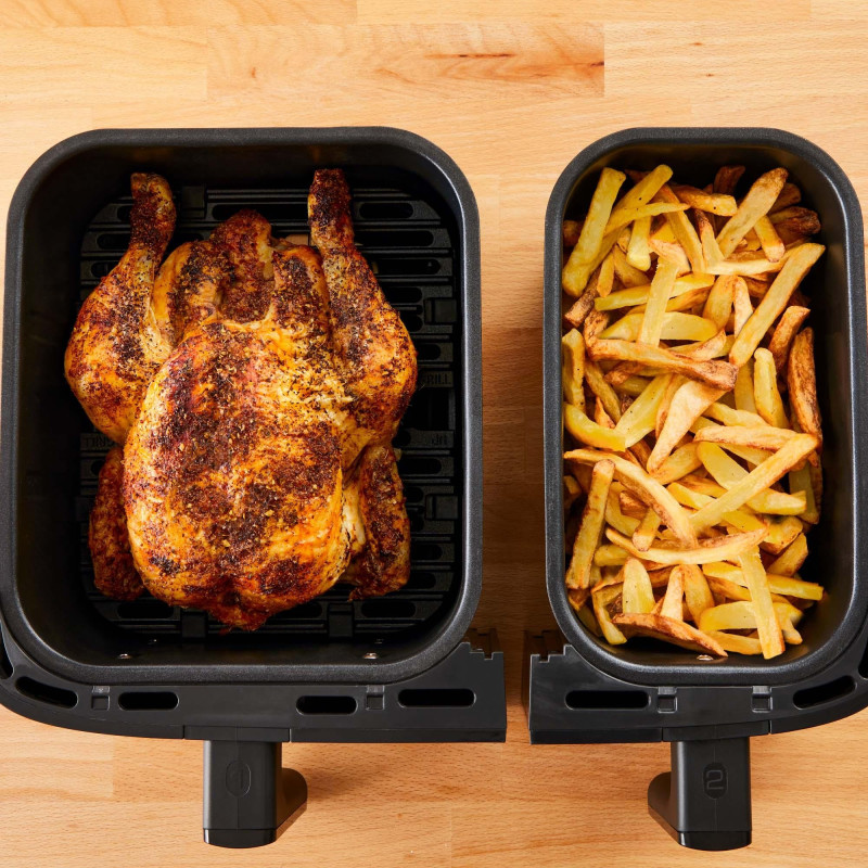 Мультипечь Tefal Dual Easy Fry & Grill Air Fryer EY905D10