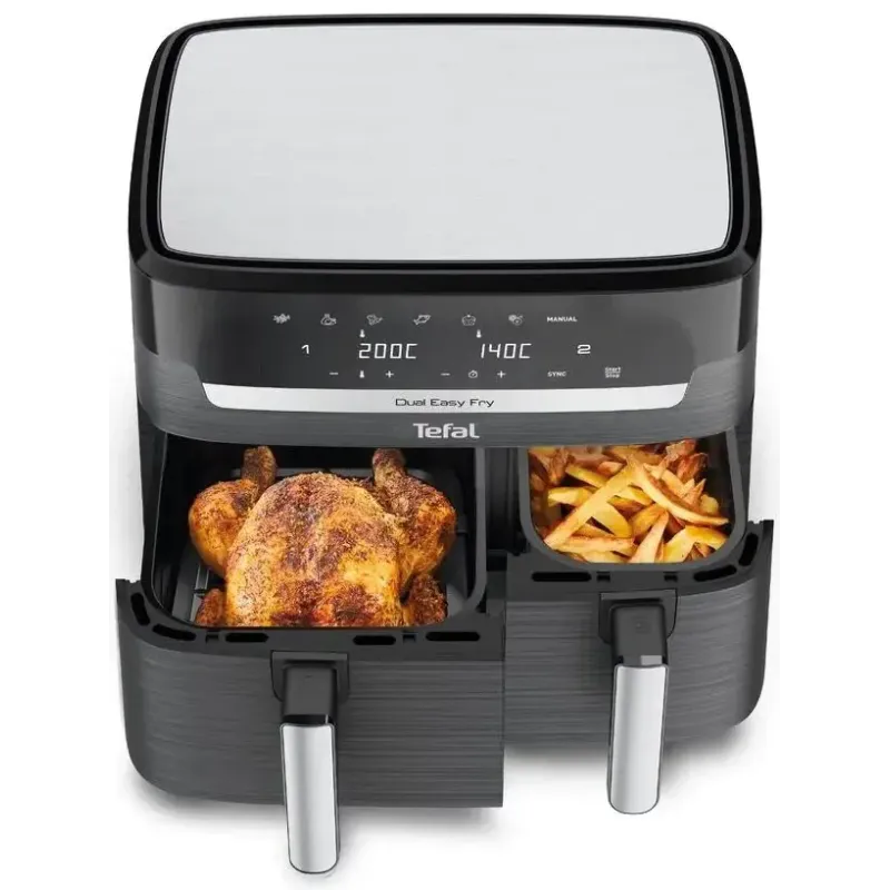 Мультипечь Tefal Dual Easy Fry&Grill Air Fryer EY905B10