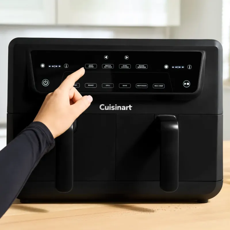 Мультипечь Cuisinart AIR-TWIN 10.4L (AFD10OBLE)
